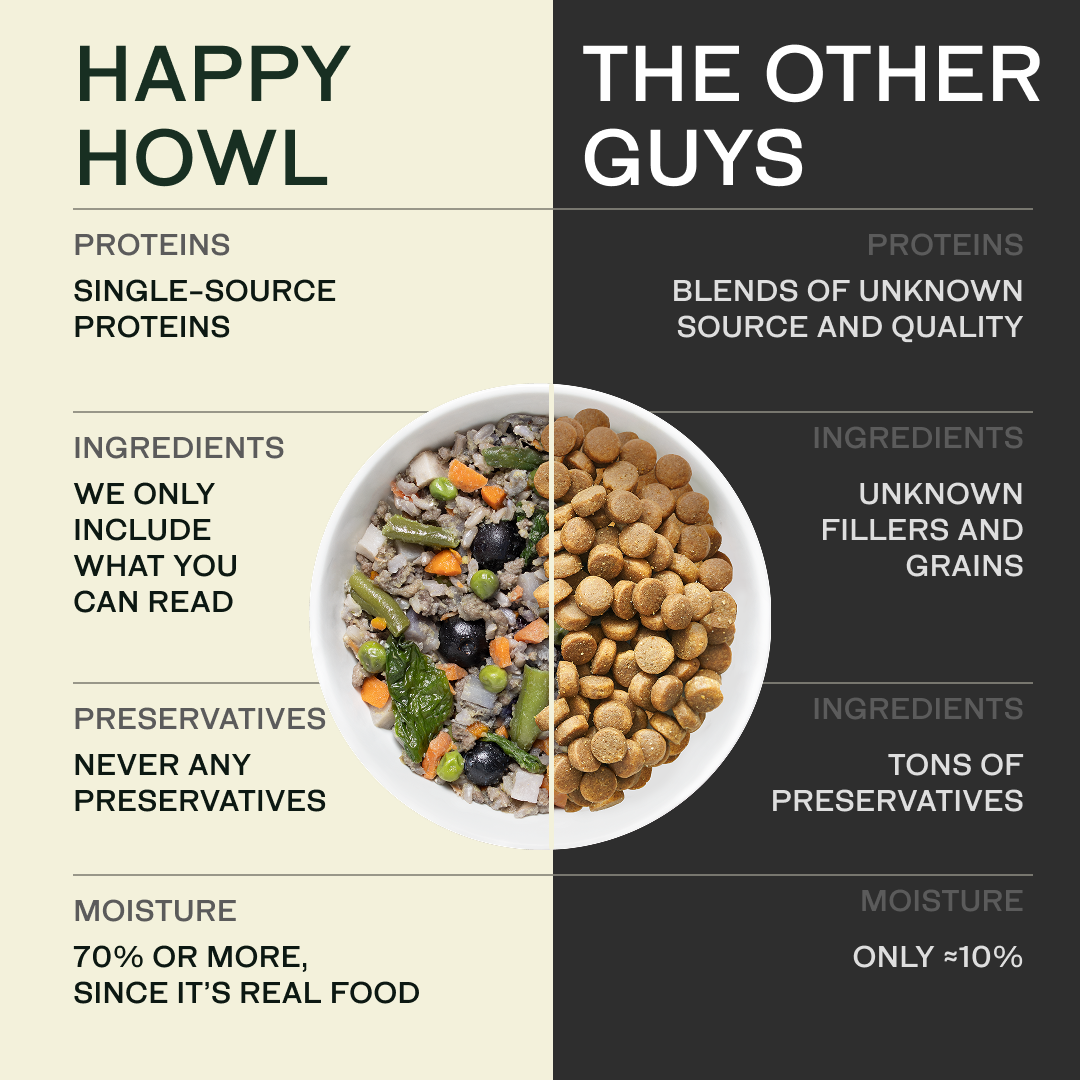 100% Human-Grade Dog Food