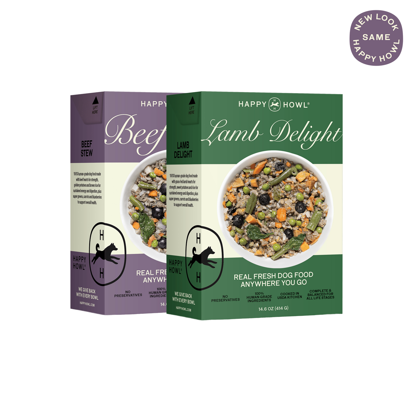 Two Recipe Combos: 100% Human-Grade Dog Food, image 1