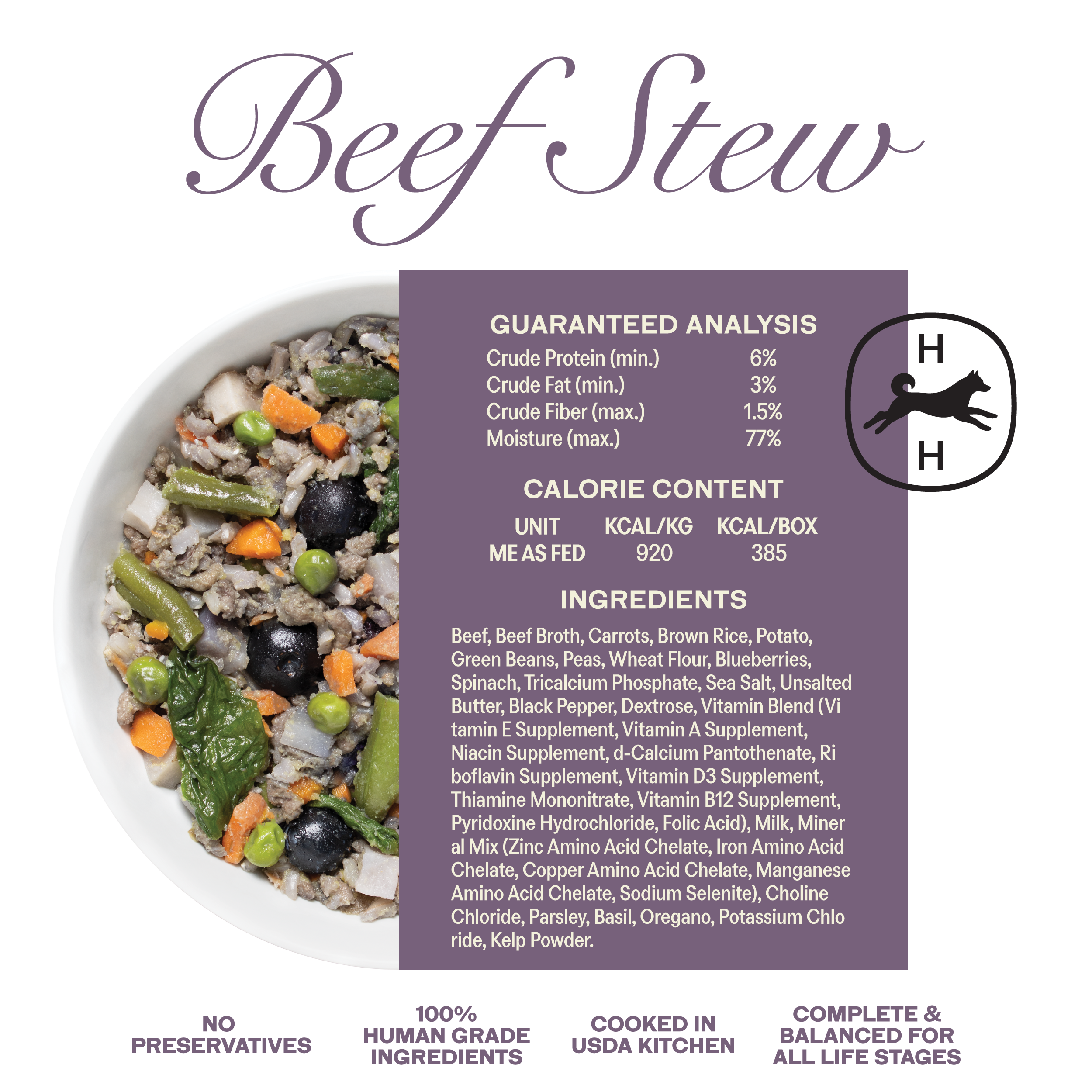 100% Human-Grade Dog Food