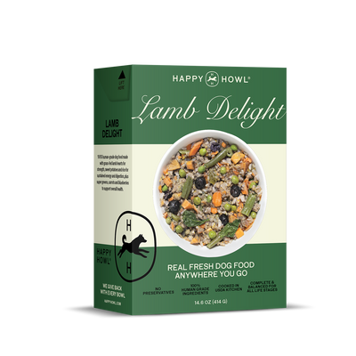 Bowl of dog food